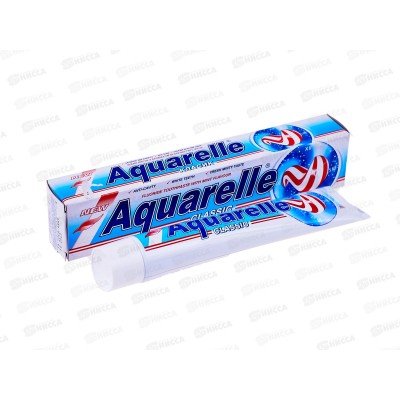 АКВАРЕЛЬ зубная паста 75мл Classic *50 АКВАРЕЛЬ зубная паста 75мл Classic *50