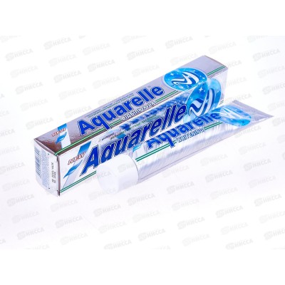 АКВАРЕЛЬ зубная паста 75мл Whitening двухцветная *50 АКВАРЕЛЬ зубная паста 75мл Whitening двухцветная *50