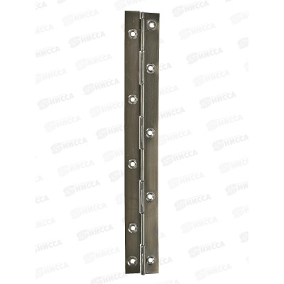 Петля рояльная L 250 без покрытия *100