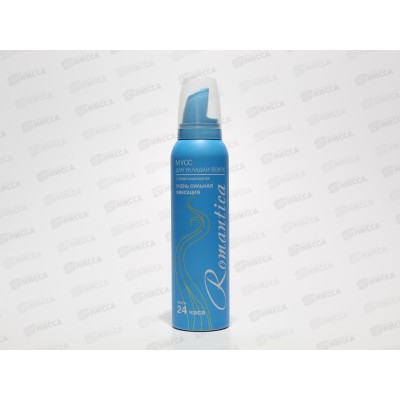 РОМАНТИКА мусс для волос 145мл голубой. *24 РОМАНТИКА мусс для волос 145мл голубой. *24