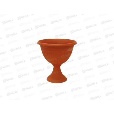 Кашпо-вазон Ливия D310мм низкий Терракотовый  М3206 *12