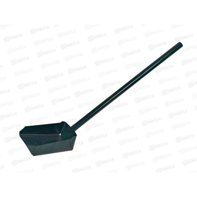 Совок металлический зольный с длинной ручкой