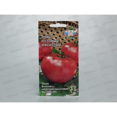Томат Розовый Мясистый открытый грунт (Евро, 0,1) СеДек Томат Розовый Мясистый открытый грунт (Евро, 0,1) СеДек