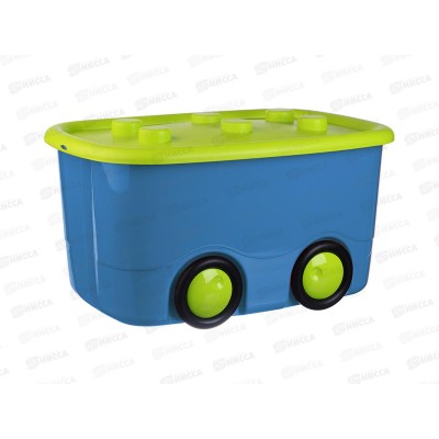 Ящик для игрушек МОБИ Бирюзовый М2598 *3 Ящик для игрушек МОБИ Бирюзовый М2598 *3