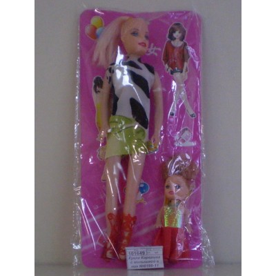 Кукла Каролина с малышкой в пак №0195-11 664802 Кукла Каролина с малышкой в пак №0195-11 664802