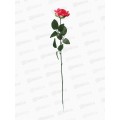 Цветы искусственные роза 56см d-8,5 розовая  482690 *10