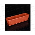 Балконный ящик АЛИЦИЯ 600мл с поддоном Терракотовый М3215 *15 Балконный ящик АЛИЦИЯ 600мл с поддоном Терракотовый М3215 *15