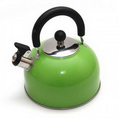 Чайник 2,5л металлический со свистком в подарочной упаковке ЗЕЛЕНЫЙ КТ-105Z *12 Чайник 2,5л металлический со свистком в подарочной упаковке ЗЕЛЕНЫЙ КТ-105Z *12