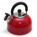 Чайник 2,5л металлический со свистком в подарочной упаковке КРАСНЫЙ КТ-105K *12 Чайник 2,5л металлический со свистком в подарочной упаковке КРАСНЫЙ КТ-105K *12