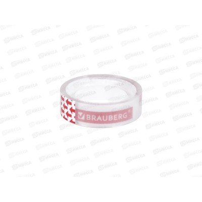 Скотч 12*10 прозрачный BRAU 223122 *12/600 Скотч 12*10 прозрачный BRAU 223122 *12/600