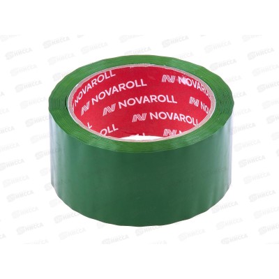Скотч 48*66м цветной НОВА РОЛЛ 43мкм, зеленый, 0120-439X *6/36 Скотч 48*66м цветной НОВА РОЛЛ 43мкм, зеленый, 0120-439X *6/36