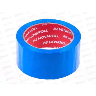 Скотч 48*66м цветной НОВА РОЛЛ 43мкм, синий, 0120-440X *6/36 Скотч 48*66м цветной НОВА РОЛЛ 43мкм, синий, 0120-440X *6/36