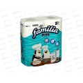 Полотенца бумажные Familia 2-х слойные 2х штучные белые  *14 Полотенца бумажные Familia 2-х слойные 2х штучные белые  *14