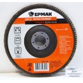 Диск лепестковый торцевой ЕРМАК 22*150 р80 г 645-091 Диск лепестковый торцевой ЕРМАК 22*150 р80 г 645-091