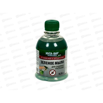 Фунгицид Зеленое мыло Садовник 250мл в бут. *15 Фунгицид Зеленое мыло Садовник 250мл в бут. *15