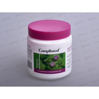 КОМПЛИМЕНТ Репейная серия экспресс-маска для волос укрепление и восстановление 500мл *12 КОМПЛИМЕНТ Репейная серия экспресс-маска для волос укрепление и восстановление 500мл *12