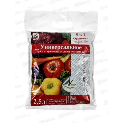 Субстрат &quotУниверсальное &quot, 2,5л *12