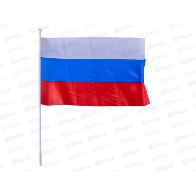 Флаг Россия 30*45 с ручкой (014291) *12/960 Ж Флаг Россия 30*45 с ручкой (014291) *12/960 Ж