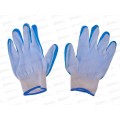 Перчатки нейлоновые №8 синие (белая нить)* 12/960 Перчатки нейлоновые №8 синие (белая нить)* 12/960