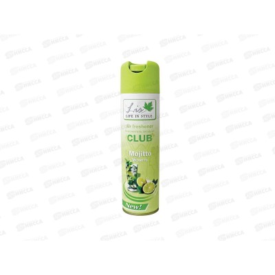 LIS СLUB освежитель Мохитто 300мл *12 LIS СLUB освежитель Мохитто 300мл *12