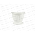 Вазон Пальмира 10л (белый) *10 М1398