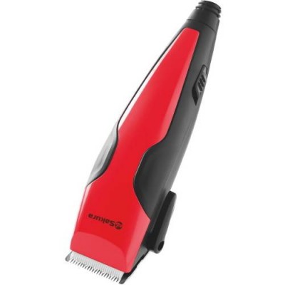 Набор для стрижки SА-5103R Premium 4насадки, керамический нож,красный