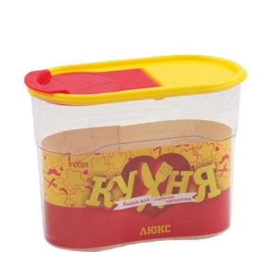 Банка "ЛЮКС" 1,1л для сыпучих продуктов С64100 *20 Банка "ЛЮКС" 1,1л для сыпучих продуктов С64100 *20
