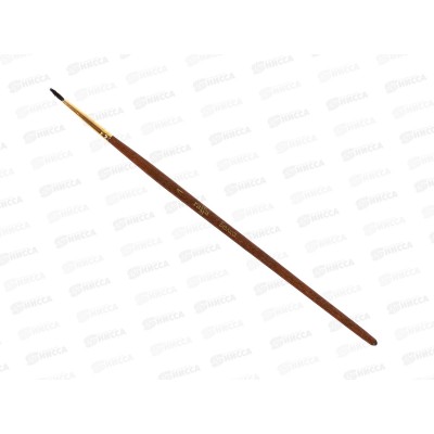 Кисть ГАММА БЕЛКА 1 круглая, 280618.01.01 *12 Кисть ГАММА БЕЛКА 1 круглая, 280618.01.01 *12