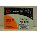 Блок липкий LAMARK  76*101мм 100л зеленая, 1113-GN *12/144