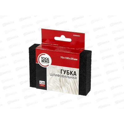 Губка шлифовальная мелкая 100*70*25, 2209001 PQ *500 Губка шлифовальная мелкая 100*70*25, 2209001 PQ *500