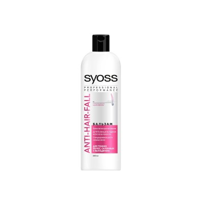 Syoss Anti-Hair Fall бальзам для тонких, склонных к выпадению волос 500мл *12