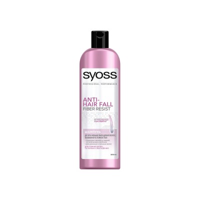 Syoss Anti-Hair Fall шампунь для тонких волос склонных к выпадению 500мл *12