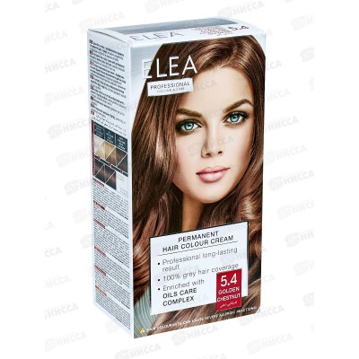 ELEA Prof.Color&Care крем-краска №5.4 золотый каштан *20