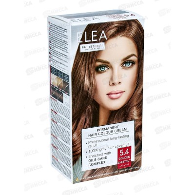 ELEA Prof.Color&Care крем-краска №5.4 золотый каштан *20 ELEA Prof.Color&Care крем-краска №5.4 золотый каштан *20