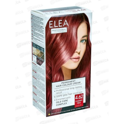 ELEA Prof.Color&Care крем-краска №4.62 вишнево-красный *20