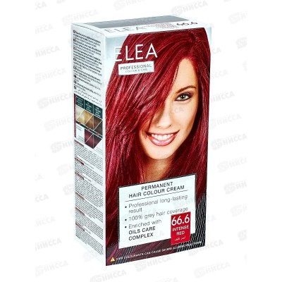 ELEA Prof.Color&Care крем-краска №66.6 насыщенный красный *20