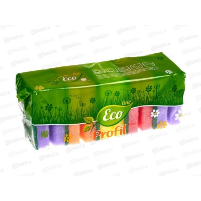 ECO LINE губки для посуды ПРОФИЛЬ 5шт *40 ECO LINE губки для посуды ПРОФИЛЬ 5шт *40