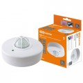 Датчик движения потолочный ДДП-02 1100Вт 5-480с 2-12м IP33 TDM, 0005