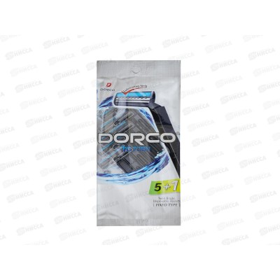 DORCO TG-708 одноразовые станки 5штук+1    *24/192