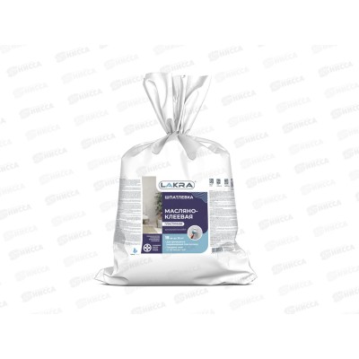 Шпатлевка масляно-клеевая 15кг Лакра   *1/50