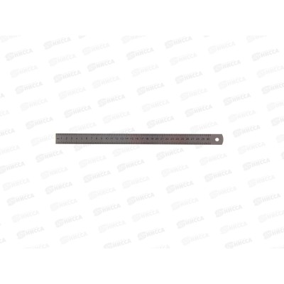 Линейка металлическая 30см ПЧЕЛКА пружинистая, нержавеющая, ЛС-ПР-30 *20/100