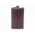 Фляжка 12 oz (021994) мет+кожа Ж Фляжка 12 oz (021994) мет+кожа Ж