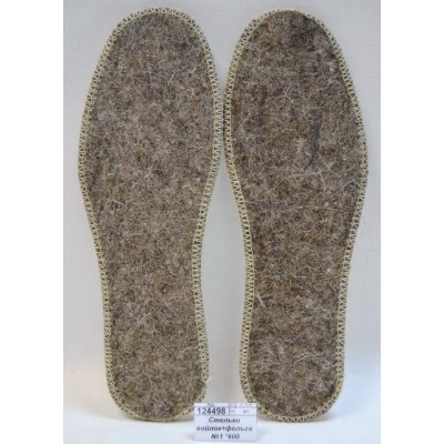 Стельки войлок+фольга №1 размер 38 (спайка 1 размер) *10/600 Стельки войлок+фольга №1 размер 38 (спайка 1 размер) *10/600