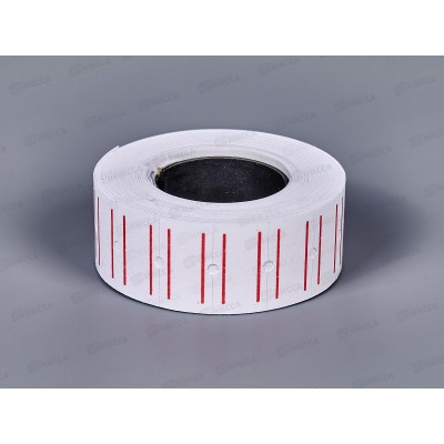 Ценники 12*21мм 700штук белые (013738)  *10/100 Ж