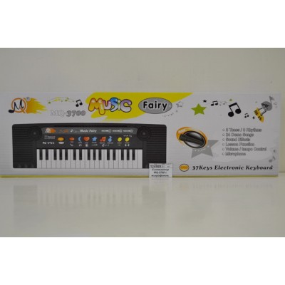 Синтезатор MQ-3700 с микрофоном, 37клавиш, уроки. в коробе  гб *12
