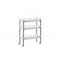 Этажерка узкая 3-х секционная ФЛЕР 383 *4 Этажерка узкая 3-х секционная ФЛЕР 383 *4
