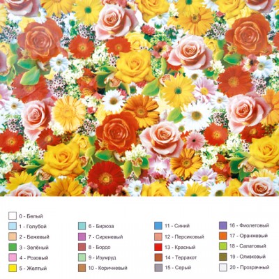 Клеенка на тканевой  основе Колорит Арт. 117-7 25м Клеенка на тканевой  основе Колорит Арт. 117-7 25м