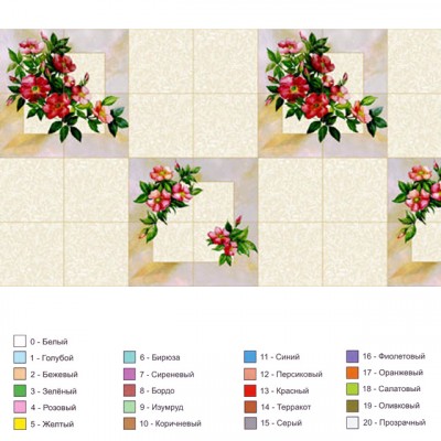 Клеенка на тканевой основе Колорит Арт. 710-1  1025+-5см*25м Клеенка на тканевой основе Колорит Арт. 710-1  1025+-5см*25м