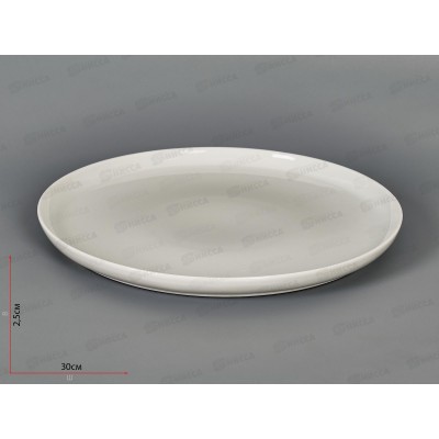 Блюдо круглое плоское белье 6С0007 *5 Блюдо круглое плоское белье 6С0007 *5