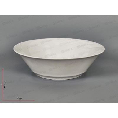 Салатник 1200 см3 фарфор Голубка белье 0С0564 *10